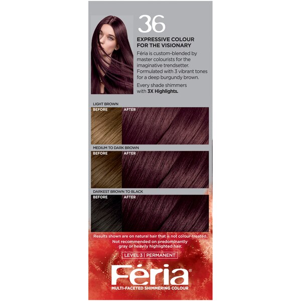 L'Oreal Paris Feria Multi-Faceted Shimmering Permanent Hair Color