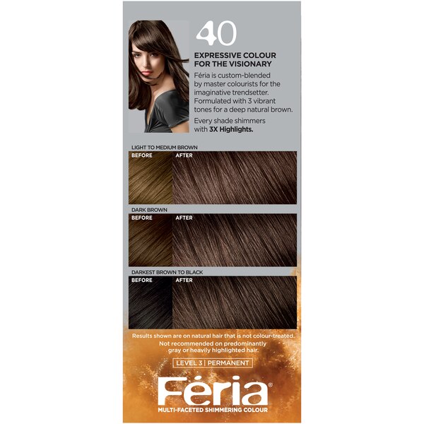 L'Oreal Paris Feria Multi-Faceted Shimmering Permanent Hair Color