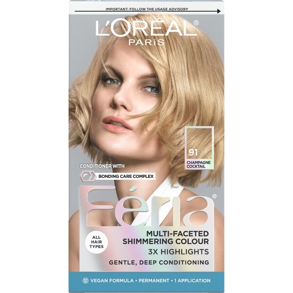 L'Oreal Paris Feria Multi-Faceted Shimmering Permanent Hair Color