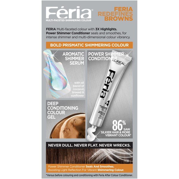 L'Oreal Paris Feria Multi-Faceted Shimmering Permanent Hair Color