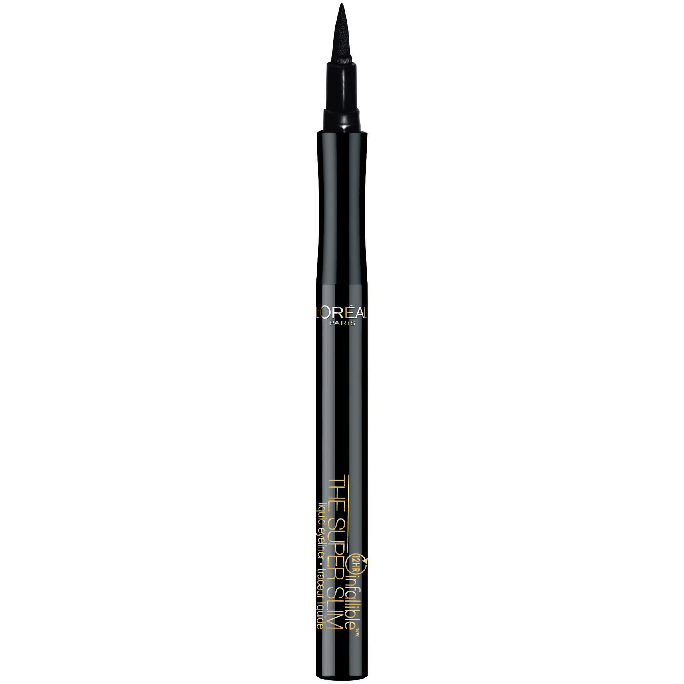 L'Oreal Paris Infallible Super Slim - Delineador líquido, 0.034 oz