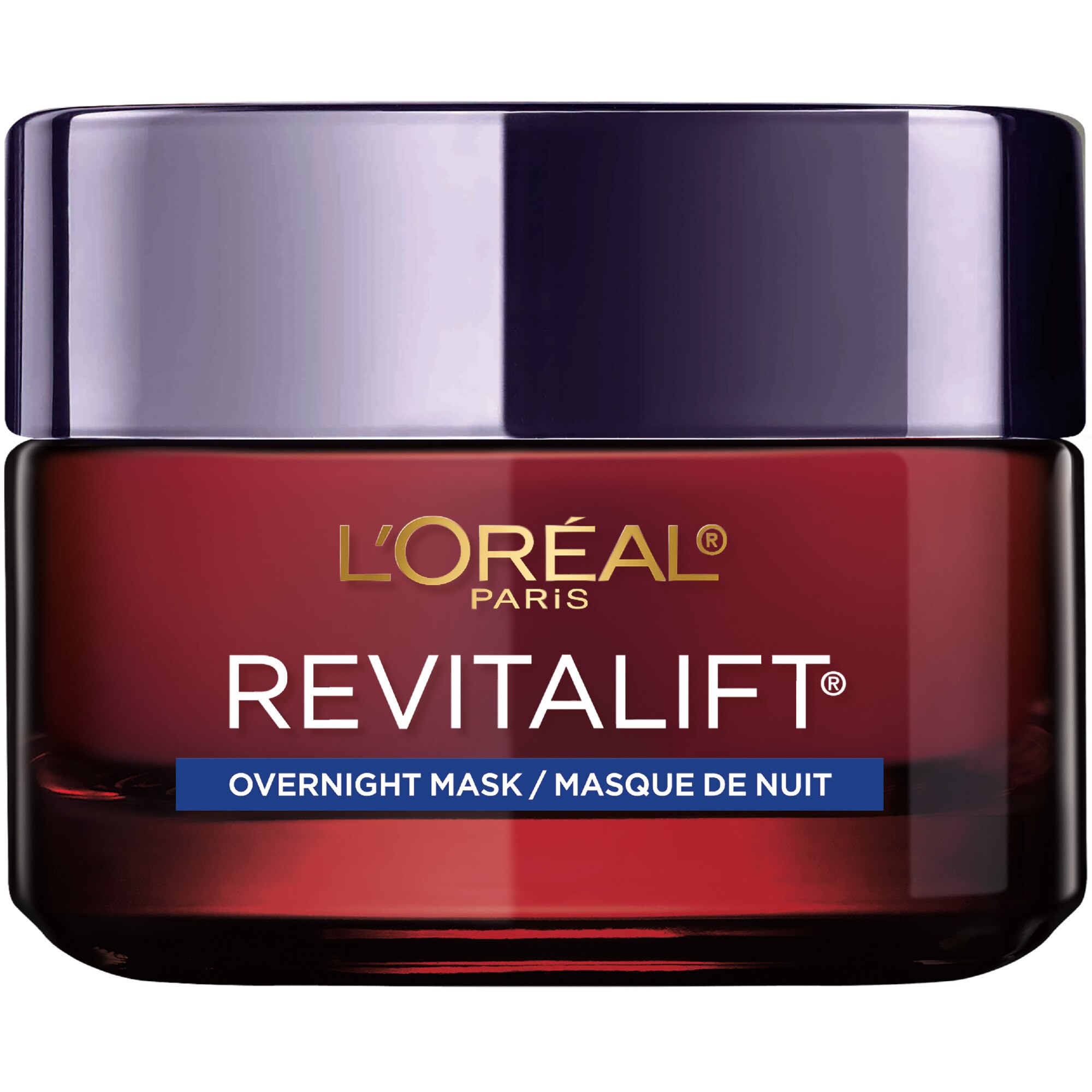 L'Oreal Paris Revitalift Triple Power Intensive - Mascarilla facial antienvejecimiento, uso nocturno, 1.7 oz