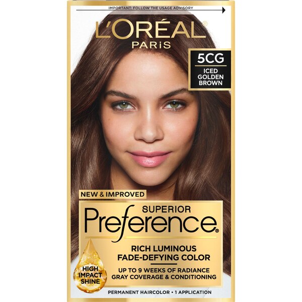 L'Oreal Paris Superior Preference Fade-Defying Shine Permanent Hair Color