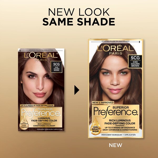 L'Oreal Paris Superior Preference Fade-Defying Shine Permanent Hair Color