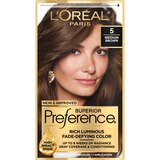 L'Oreal Paris Superior Preference Fade-Defying Shine Permanent Hair Color, thumbnail image 1 of 8
