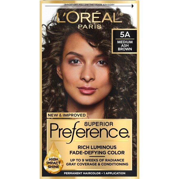 L'Oreal Paris Superior Preference Fade-Defying Shine Permanent Hair Color
