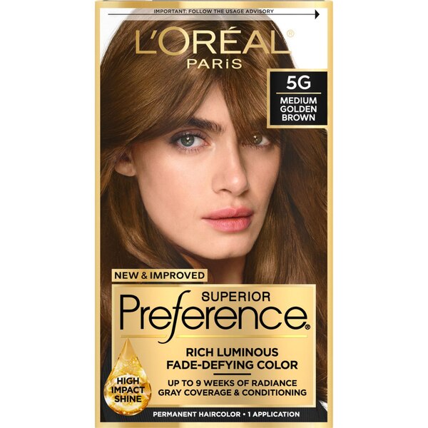 L'Oreal Paris Superior Preference Fade-Defying Shine Permanent Hair Color