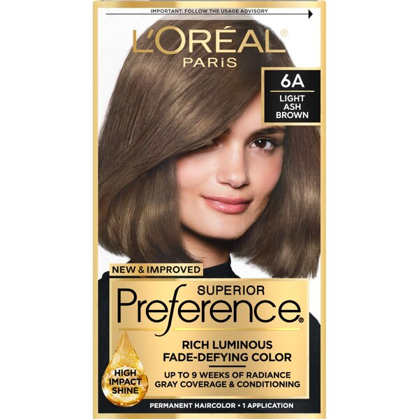 L'Oreal Paris Superior Preference Fade-Defying Shine Permanent Hair Color