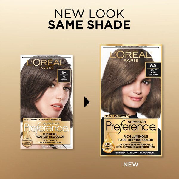 L'Oreal Paris Superior Preference Fade-Defying Shine Permanent Hair Color