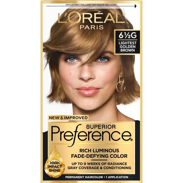 L'Oreal Paris Superior Preference Fade-Defying Shine Permanent Hair Color