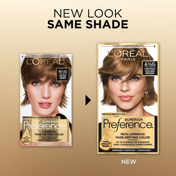L'Oreal Paris Superior Preference Fade-Defying Shine Permanent Hair Color