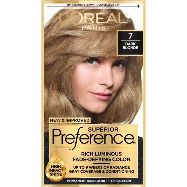 L'Oreal Paris Superior Preference Fade-Defying Shine Permanent Hair Color