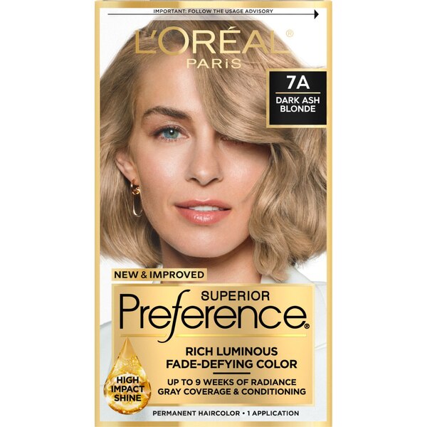 L'Oreal Paris Superior Preference Fade-Defying Shine Permanent Hair Color