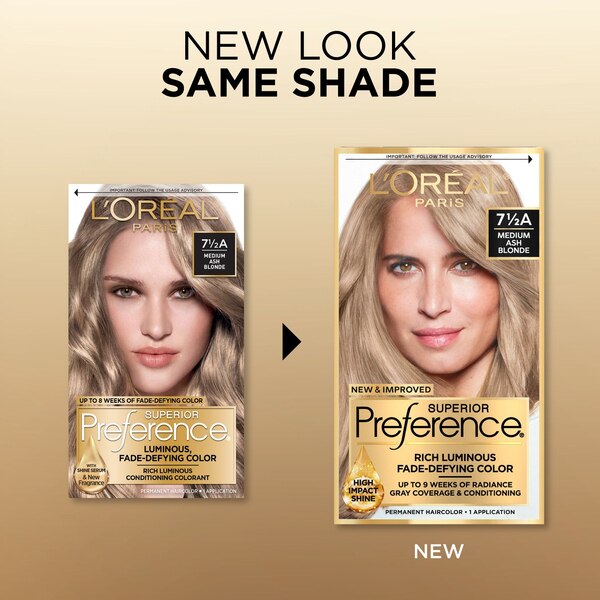 L'Oreal Paris Superior Preference Fade-Defying Shine Permanent Hair Color