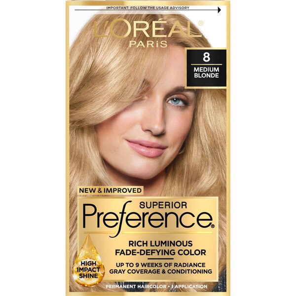 L'Oreal Paris Superior Preference Fade-Defying Shine Permanent Hair Color