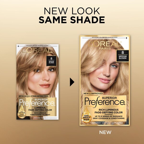 L'Oreal Paris Superior Preference Fade-Defying Shine Permanent Hair Color