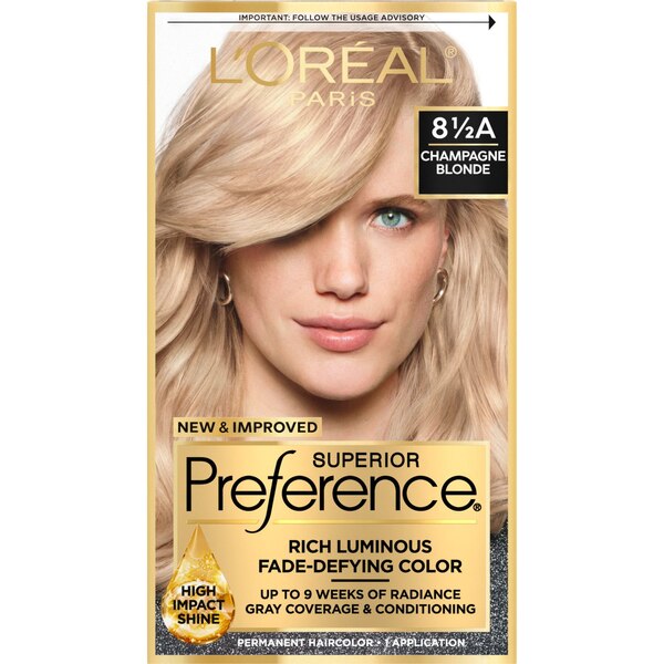 L'Oreal Paris Superior Preference Fade-Defying Shine Permanent Hair Color