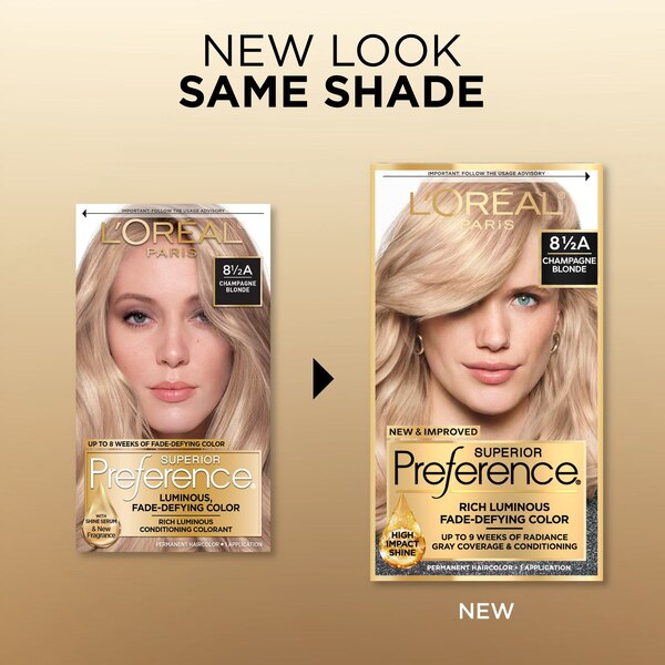 L'Oreal Paris Superior Preference Fade-Defying Shine Permanent Hair Color