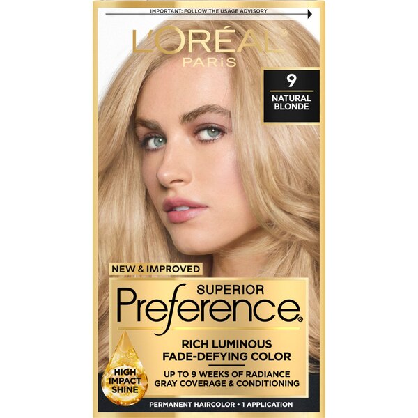 L'Oreal Paris Superior Preference Fade-Defying Shine Permanent Hair Color