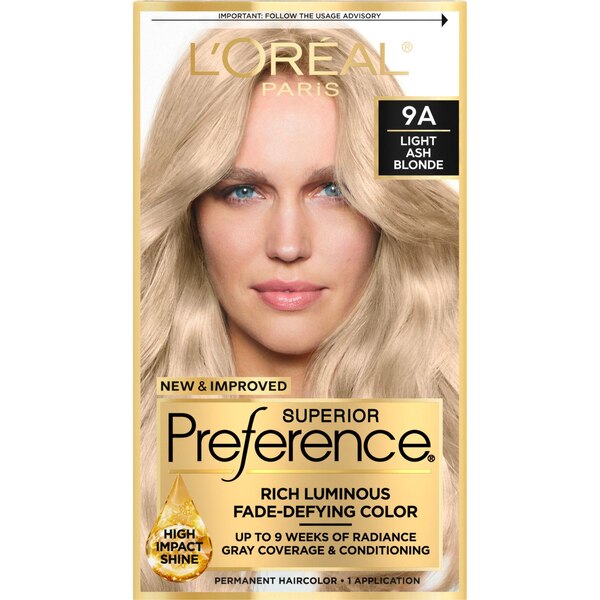 L'Oreal Paris Superior Preference Fade-Defying Shine Permanent Hair Color