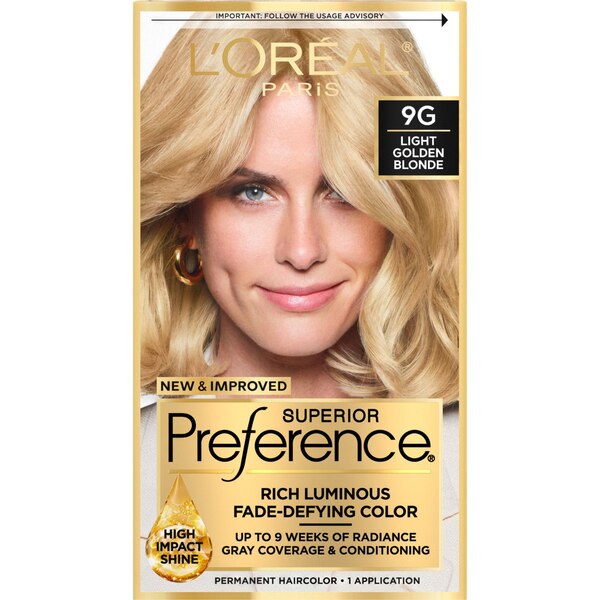 L'Oreal Paris Superior Preference Fade-Defying Shine Permanent Hair Color