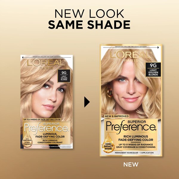 L'Oreal Paris Superior Preference Fade-Defying Shine Permanent Hair Color
