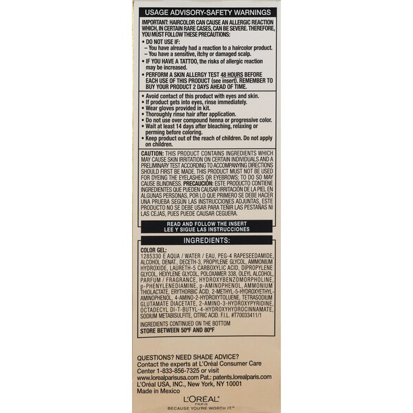 L'Oreal Paris Superior Preference Fade-Defying Shine Permanent Hair Color