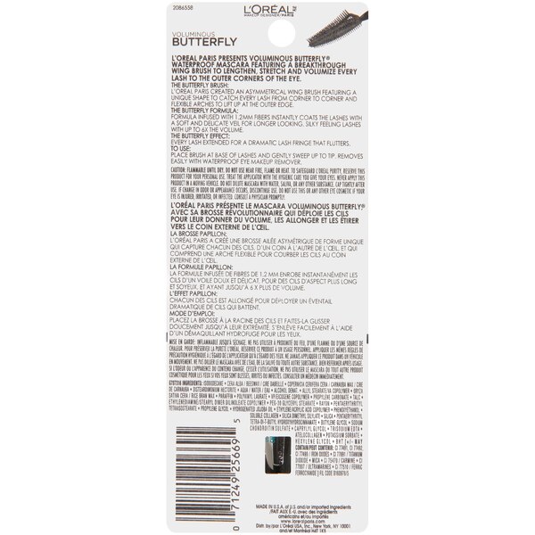 L'Oreal Paris Voluminous Butterfly Waterproof Mascara