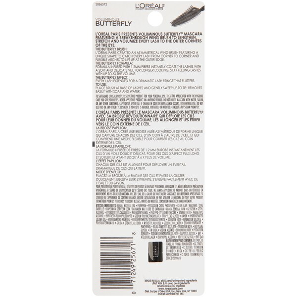 L'Oreal Paris Voluminous Butterfly Washable Mascara