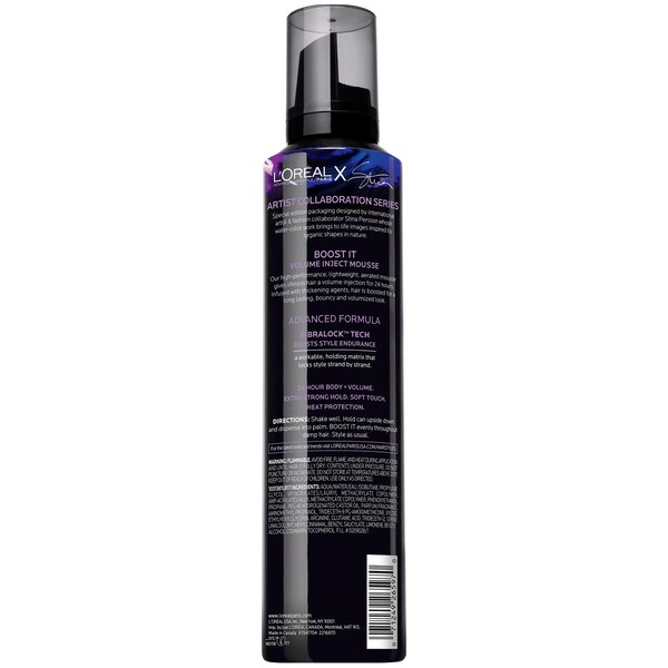 L'Oreal Paris Advanced Hairstyle Boost It Volume Inject Mousse