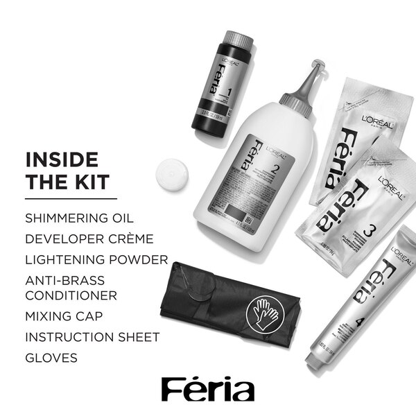 L'Oreal Paris Feria Multi-Faceted Shimmering Permanent Hair Color, C74 Copper Crave