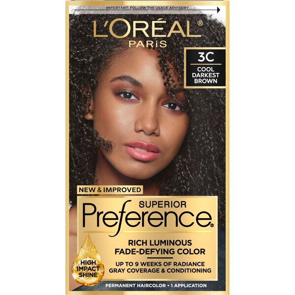 L'Oreal Paris Superior Preference Fade-Defying Shine Permanent Hair Color