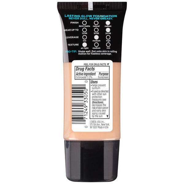 L'Oreal Paris Infallible Pro-Glow Foundation