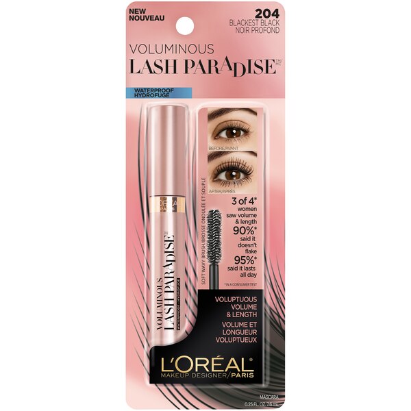 L'Oreal Paris Voluminous Makeup Lash Paradise Volume Waterproof Mascara