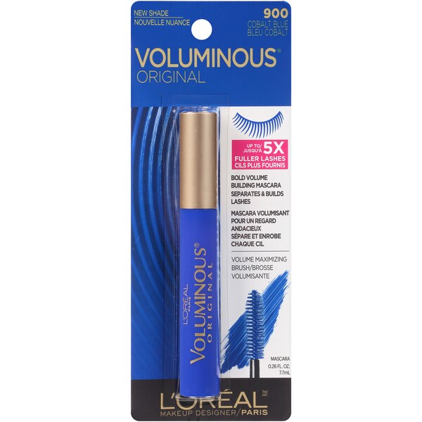 L'Oreal Paris Voluminous Original Mascara, Cobalt Blue