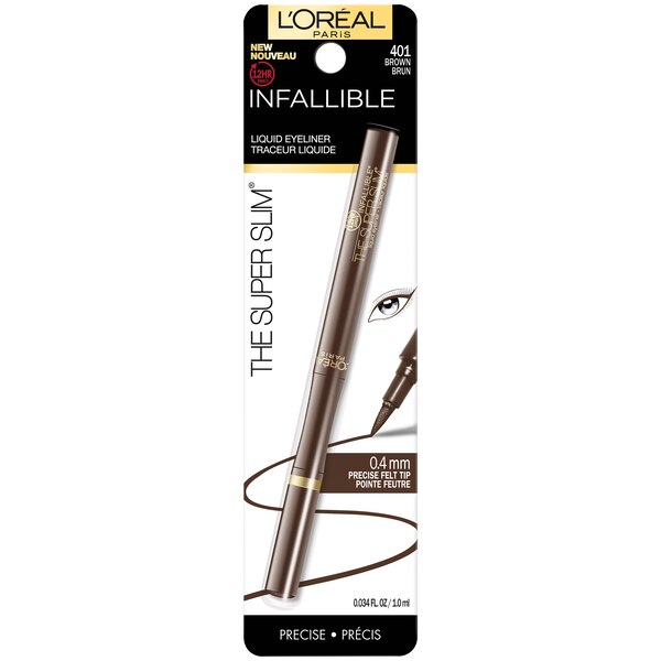 L'Oreal Paris Infallible Super Slim Liquid Eyeliner 0.034 OZ