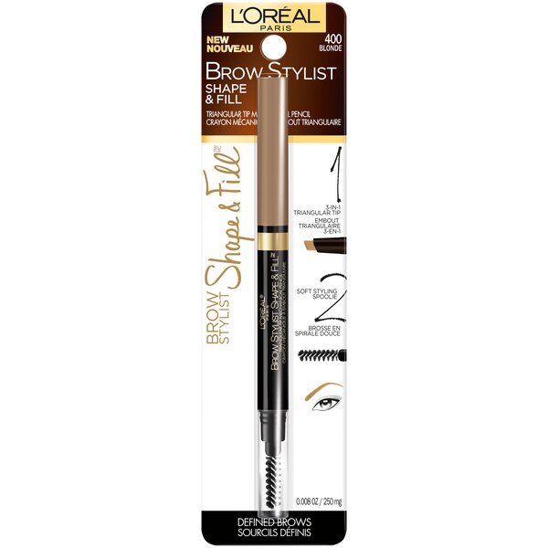L'Oreal Paris Brow Stylist Shape and Fill Pencil 0.008 OZ