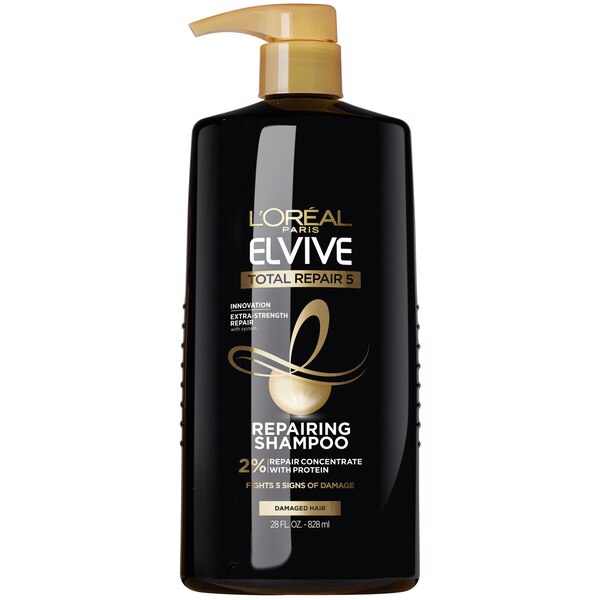 L'Oreal Paris Elvive Total Repair 5 Repairing Shampoo, 28 OZ