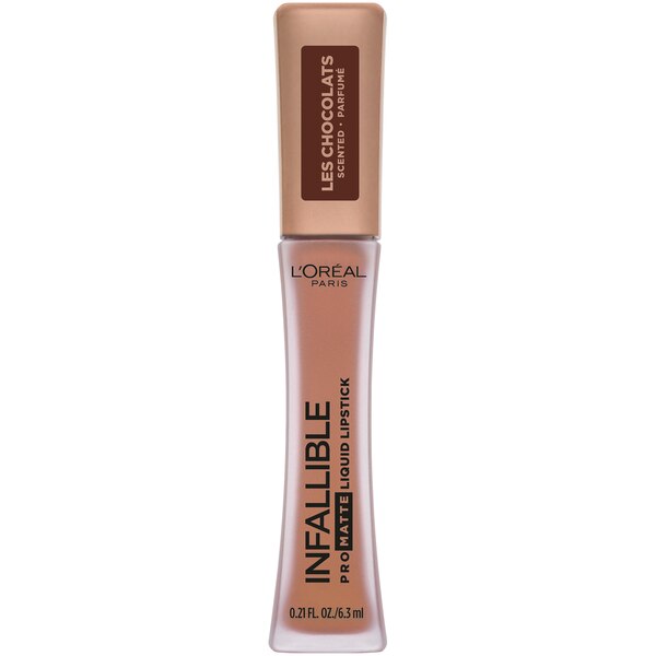 L'Oreal Paris Infallible Pro Matte Les Chocolats - Lápiz labial líquido con fragancia