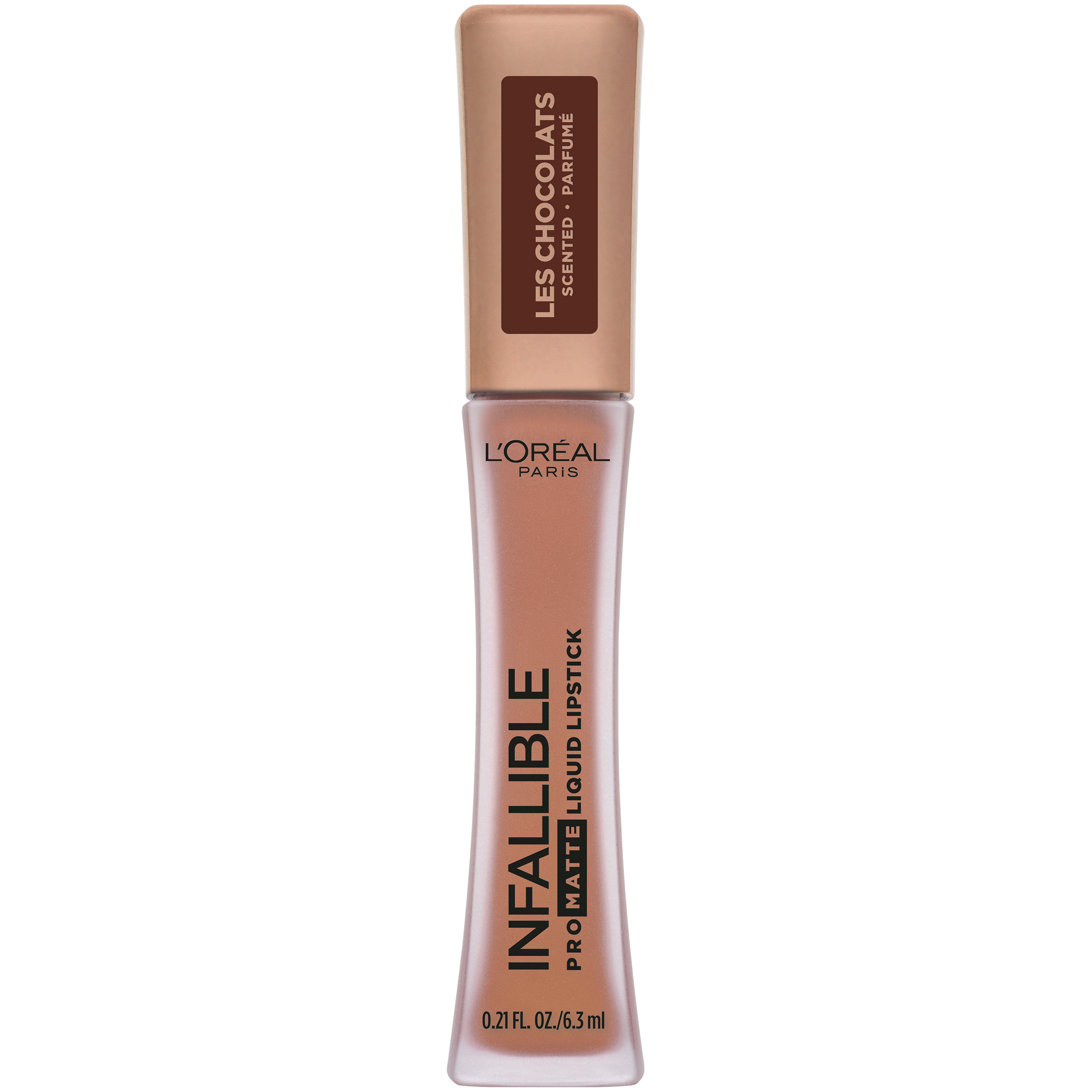 L'Oreal Paris Infallible Pro Matte Les Chocolats - Lápiz labial líquido con fragancia