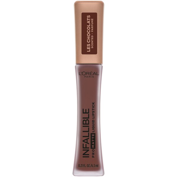 L'Oreal Paris Infallible Pro Matte Les Chocolats - Lápiz labial líquido con fragancia