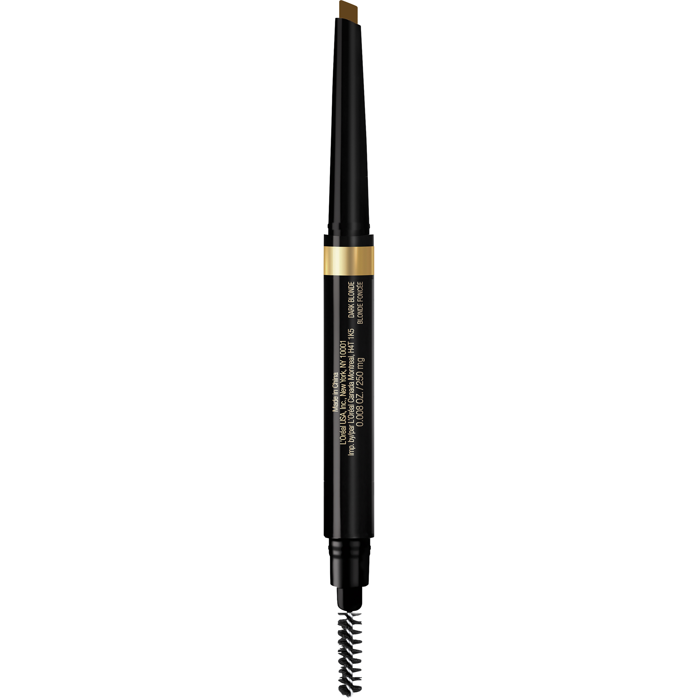 L'Oreal Brow Stylist - Lápiz para dar forma y rellenar las cejas, 0.008 oz