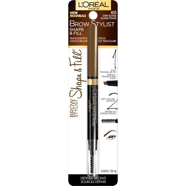 L'Oreal Paris Brow Stylist Shape and Fill Pencil 0.008 OZ