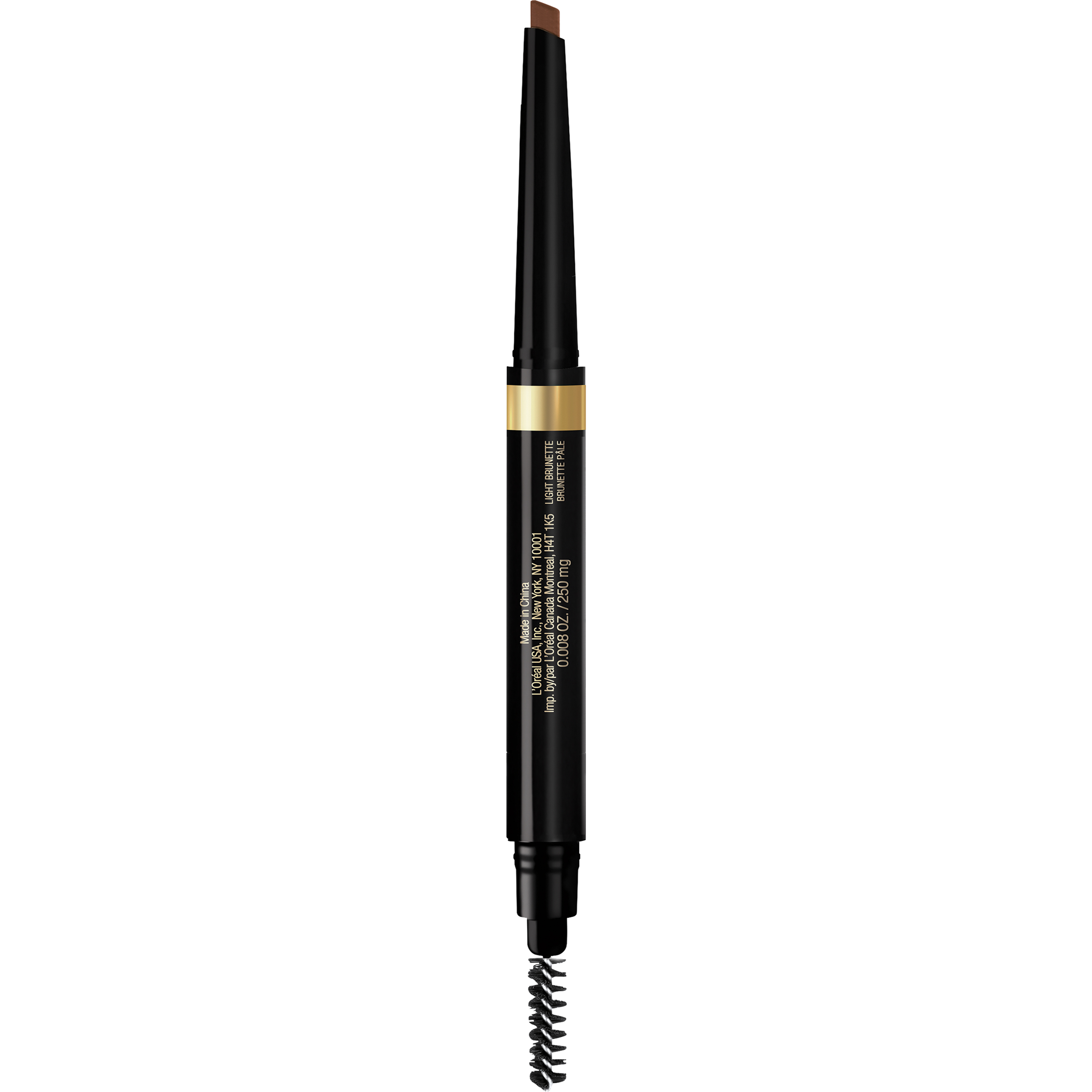 L'Oreal Brow Stylist - Lápiz para dar forma y rellenar las cejas, 0.008 oz