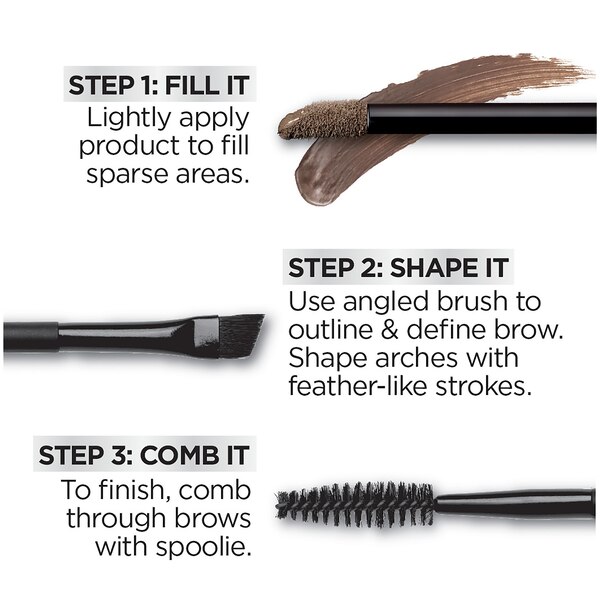 L'Oreal Paris Unbelieva-Brow Longwear Waterproof Brow Gel