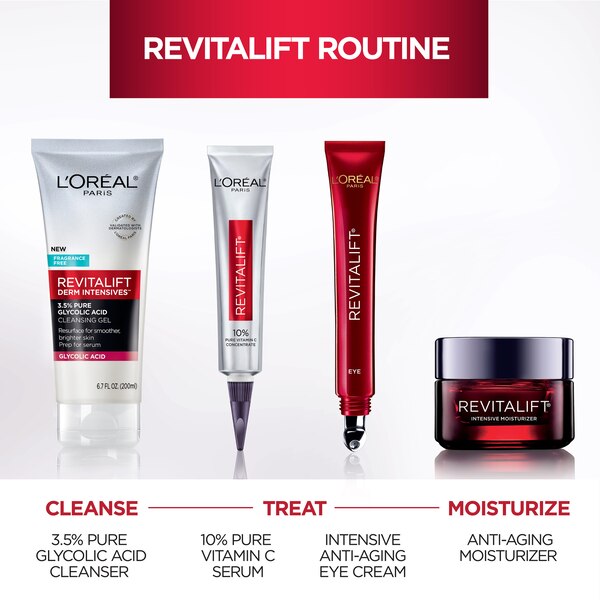L'Oreal Paris Revitalift Derm Intensives Vitamin C Concentrate, Paraben Free, 1 OZ