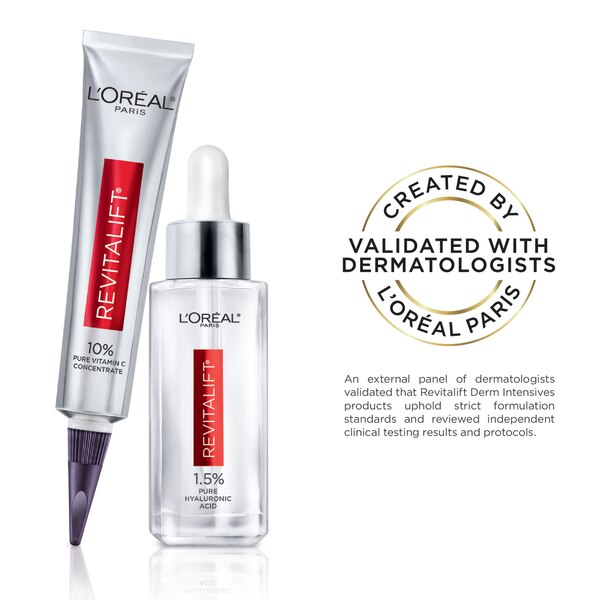 L'Oreal Paris Revitalift Derm Intensives Vitamin C Concentrate, Paraben Free, 1 OZ