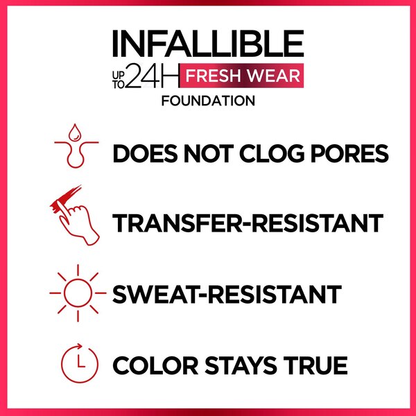L'Oreal Paris Infallible 24 Hour Fresh Wear - Base liviana
