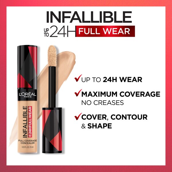 L'Oreal Paris Infallible Full Wear, Full Coverage, Waterproof Concealer
