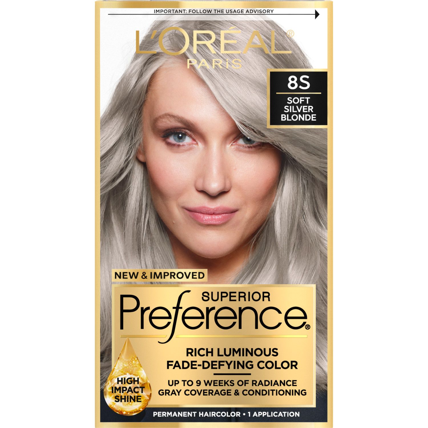 L'Oreal Paris Superior Preference Fade-Defying Shine Permanent Hair Color